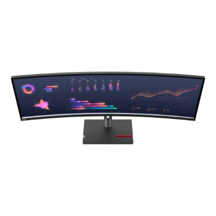 Lenovo , ThinkVision , P49w-30 , 49 , IPS , 32:9 , 60 Hz , 4 ms , 5120 x 1440 , 350 cd/m² , HDMI ports quantity 2 , Black , Warranty 36 month(s)