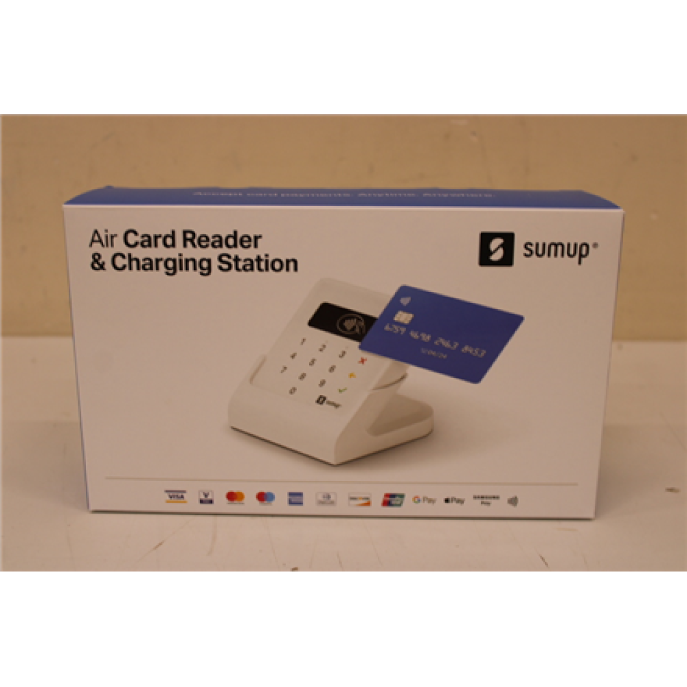 SALE OUT. SumUp Air Bundle Air Card Reader & Charging Station , SumUp , Air Bundle Air Card Reader & Charging Station , 800604901 , DEMO