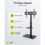 Goobay Floor stand , TV Floor Stand Basic, Size L , Swivel , 37-70 , Maximum weight (capacity) 40 kg , Black