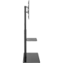 58526 Goobay Floor stand , TV Floor Stand Basic, Size L , Swivel , 37-70 , Maximum weight (capacity) 40 kg , Black