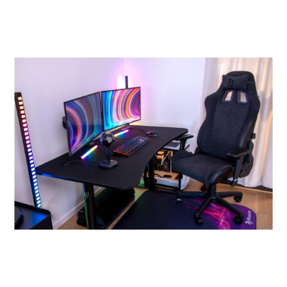Arozzi Gaming Desk , Arena Medium , Pure Black