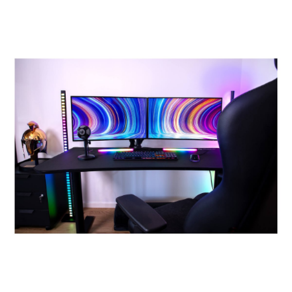 Arozzi Gaming Desk , Arena Medium , Pure Black
