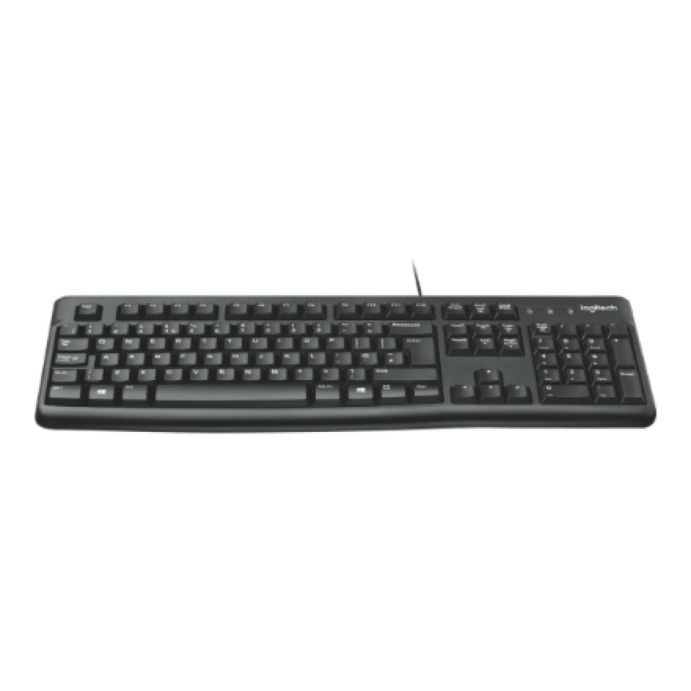 LOGITECH K120 Corded Keyboard black USB (US) , Logitech