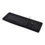 LOGITECH K120 Corded Keyboard black USB (US) , Logitech
