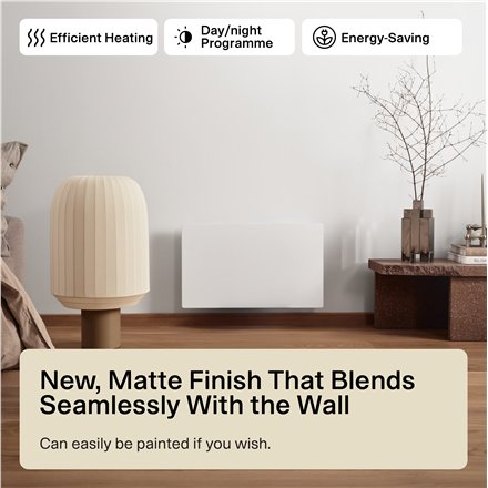 Mill Color Panel Heater , COLOR700DN , Panel Heater , 700 W , Suitable for rooms up to 9-12 m² , Matt White , IPX4