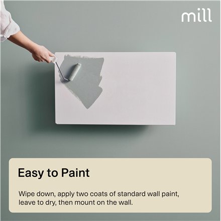 Mill Color Panel Heater , COLOR700DN , Panel Heater , 700 W , Suitable for rooms up to 9-12 m² , Matt White , IPX4