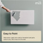 Mill Color Panel Heater , COLOR700DN , Panel Heater , 700 W , Suitable for rooms up to 9-12 m² , Matt White , IPX4