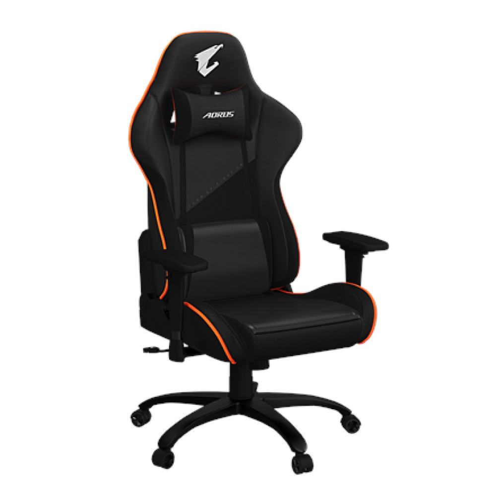 Gigabyte Gaming Chair , AGC310 , Black/Orange