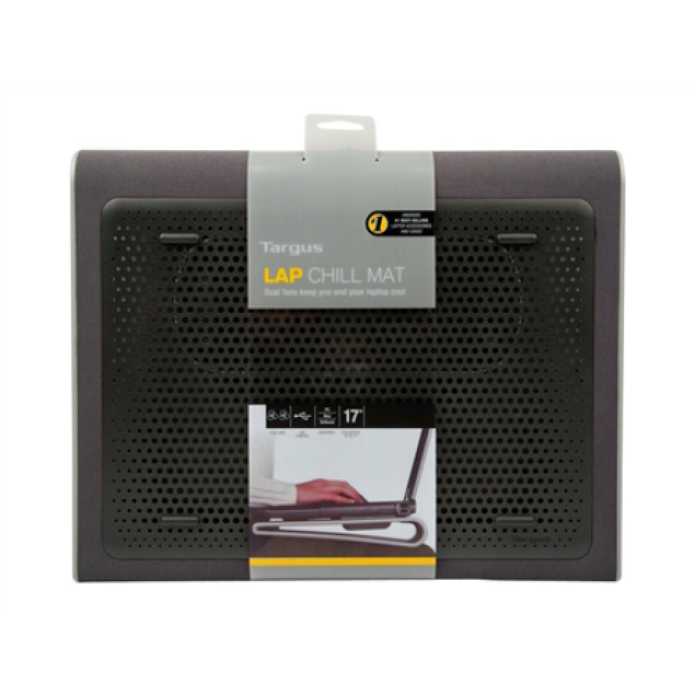 Targus , Notebook Cooling Pad up to 17” , Black/Grey , 319 x 380 x 54 mm , 950 g