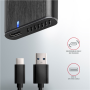 AXAGON External USB-C 3.2 Gen 2 metal box for M.2 SATA SSD disks , EEM2-SBC