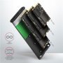 AXAGON External USB-C 3.2 Gen 2 metal box for M.2 SATA SSD disks , EEM2-SBC