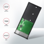 AXAGON External USB-C 3.2 Gen 2 metal box for M.2 SATA SSD disks , EEM2-SBC