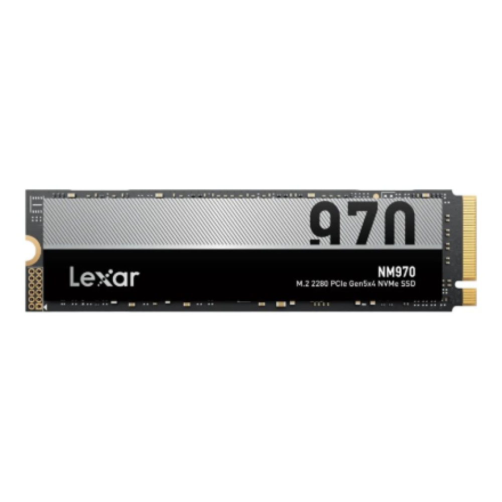 Lexar SSD , NM970 , 1000 GB , SSD form factor M.2 2280 , Solid-state drive interface PCIe Gen 5X4 , Read speed 11000 MB/s , Write speed 10000 MB/s