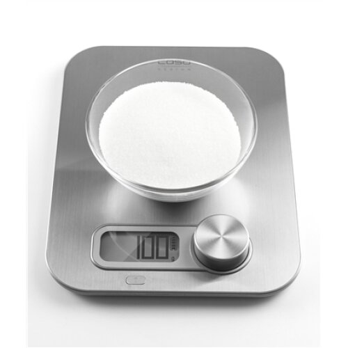 Caso , Design kitchen scale , Maximum weight (capacity) 5 kg , Graduation 1 g , Display type Digital , Stainless Steel