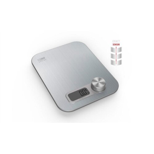 Caso , Design kitchen scale , Maximum weight (capacity) 5 kg , Graduation 1 g , Display type Digital , Stainless Steel