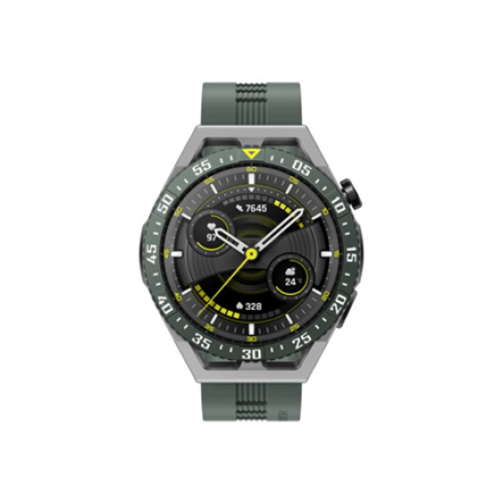 Huawei 1.43” Smart watch GPS (satellite) AMOLED Touchscreen Waterproof Bluetooth Wilderness Green