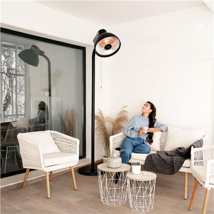 Cecotec ReadyWarm 21000 Carbon Focus , Infrared Heater , 2100 W , Number of power levels 3 , Suitable for rooms up to 20 m² , Black , IP24