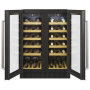 Candy , Wine Cooler , CCVB 60D/1 , Energy efficiency class G , Built-in , Bottles capacity 38 , Cooling type , Black