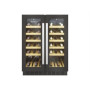 Candy , Wine Cooler , CCVB 60D/1 , Energy efficiency class G , Built-in , Bottles capacity 38 , Cooling type , Black