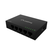 Lanberg Switch 5x1GB/s Unmanagment Gigabit Ethernet Desktop 12V metal case , DSM1-1005 , Unmanaged , Desktop
