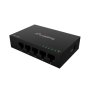 Lanberg , Switch 5x1GB/s Unmanagment Gigabit Ethernet Desktop 12V metal case , DSM1-1005 , Unmanaged , Desktop