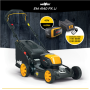 MoWox , 40V Comfort Series Cordless Lawnmower , EM 4140 PX-Li , Mowing Area 400 m² , 4000 mAh , Battery and Charger included