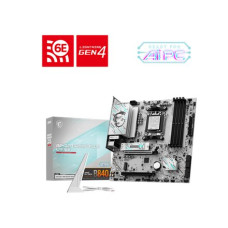 MSI B840M GAMING PLUS WIFI6E , Processor family AMD , Processor socket AM5 , DDR5 , Supported hard disk drive interfaces SATA, M.2 , Number of SATA connectors 4 MSI B840M GAMING PLUS WIFI6E , Processor family AMD , Processor socket AM5 , DDR5 , Supported hard disk drive interfaces SATA, M.2 , Number of SATA connectors 4