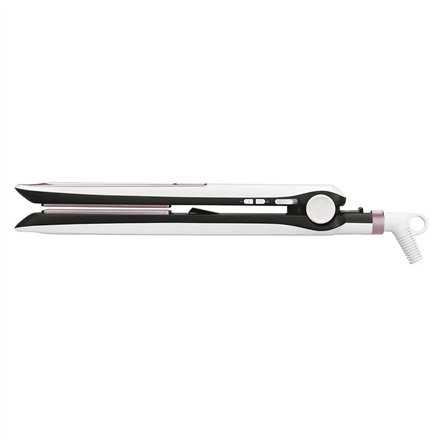 Rowenta Hair straightener , Premium Care SF7460F0 , Ionic function , Display LED display , Temperature (max) 200 °C , Temperature (min) 130 °C , Number of heating levels 4 , White/Pink