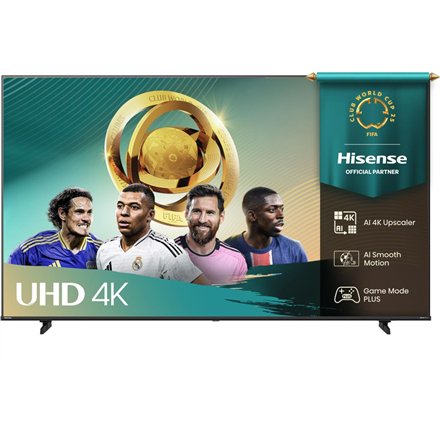 Hisense 4K TV , 85A6Q , 85 , Smart TV , VIDAA , UHD , Black