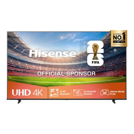 Hisense 4K TV , 85A6Q , 85 , Smart TV , VIDAA , UHD , Black