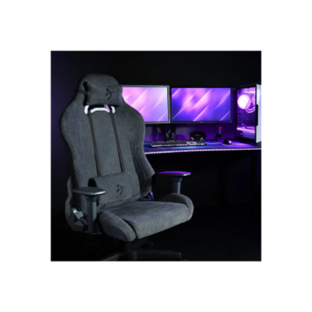 Arozzi Torretta SoftFabric , Gaming Chair , Frame material: Metal; Wheel base: Nylon; Cover: SoftFabric , Dark Grey