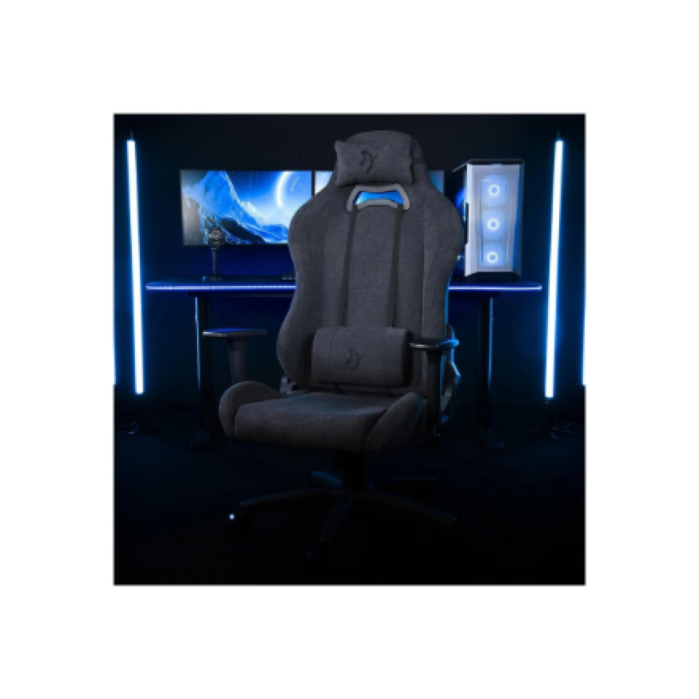Arozzi Torretta SoftFabric , Gaming Chair , Frame material: Metal; Wheel base: Nylon; Cover: SoftFabric , Dark Grey