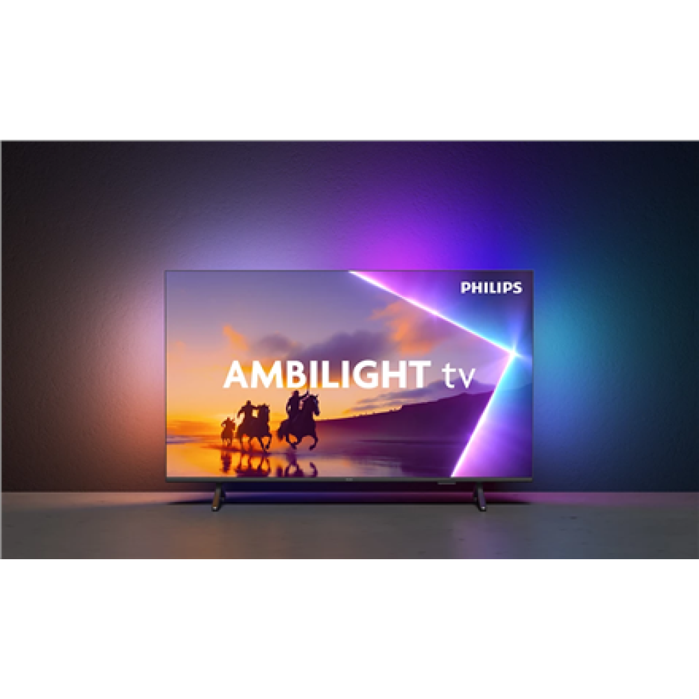 Philips QLED 4K Ambilight TV , 85PUS8510/12 , 85 , Smart TV , TITAN OS , UHD , Black