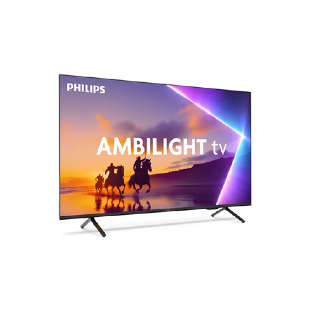 Philips QLED 4K Ambilight TV , 85PUS8510/12 , 85 , Smart TV , TITAN OS , UHD , Black
