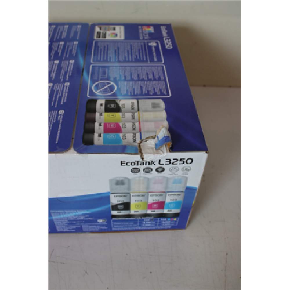 SALE OUT. Epson EcoTank L3250, 3in1 Printer, DAMAGED PACKAGING , Epson Multifunctional printer , EcoTank L3250 , Inkjet , Colour , 3-in-1 , Wi-Fi , Black , DAMAGED PACKAGING