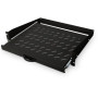 Digitus Extendible Shelf for fixed mounting on front 483 mm (19) profile rails , DN-19-TRAY-2-450-SW
