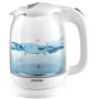 Mesko , Kettle , MS 1302w , Electric , 2200 W , 1.7 L , Glass , 360° rotational base , White
