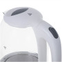 Mesko , Kettle , MS 1302w , Electric , 2200 W , 1.7 L , Glass , 360° rotational base , White