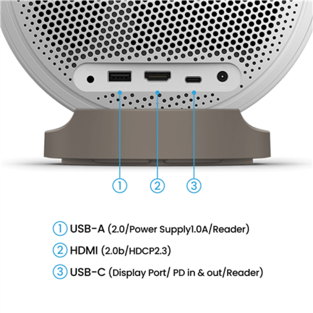 Benq GV32 , Full HD (1920x1080) , 500 ANSI lumens , White , Wi-Fi