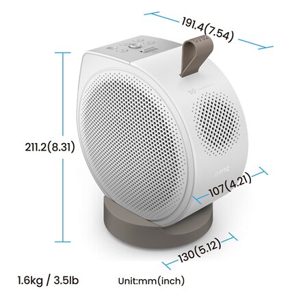 Benq , GV32 , Full HD (1920x1080) , 500 ANSI lumens , White , Wi-Fi