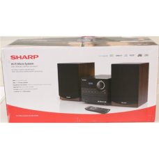 SALE OUT. Sharp XL-B517D(BR) Hi-Fi Micro System, CD/FM/USB/Bluetooth v5.0, Aux-in, 45W, Brown , Sharp Hi-Fi Micro System , XL-B517D(BR) , Brown , USB port , DAMAGED PACKAGING