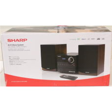 SALE OUT. Sharp XL-B517D(BR) Hi-Fi Micro System, CD/FM/USB/Bluetooth v5.0, Aux-in, 45W, Brown , Sharp Hi-Fi Micro System , XL-B517D(BR) , Brown , USB port , DAMAGED PACKAGING
