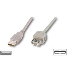 Logilink , USB 2.0 extensio cable, , USB-A to USB-A USB A female , USB A male