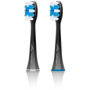 ETA , SoftClean ETA070790600 , Toothbrush replacement , Heads , For adults , Number of brush heads included 2 , Number of teeth brushing modes Does not apply , Black