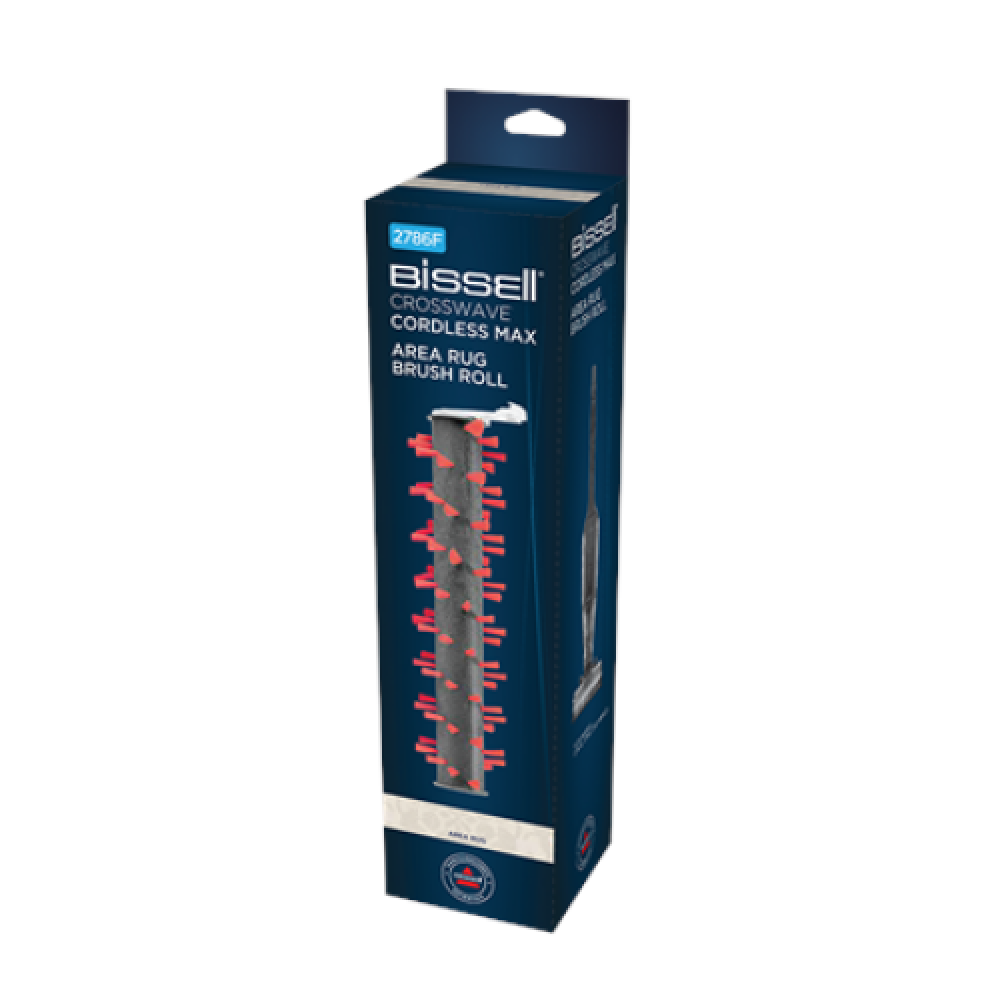 Bissell , Area Rug Brush Roll For CrossWave Max , 1 pc(s) , Black/Red