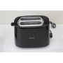SALE OUT. PHILIPS HD2582/90 Toaster, 900 W, 2 slices, Black , Philips Daily collection toaster , HD2582/90 , Power 900 W , Number of slots 2 , Housing material Plastic , Black , DAMAGED PACKAGING, SCRATCHED