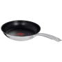 TEFAL , Pan set , Duetto+ G732S255 , Frying , Diameter 24/28 cm , Halogen, induction, ceramic glass, gas, electric , Suitable for induction hob , Black , Fixed handle