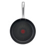 TEFAL , Pan set , Duetto+ G732S255 , Frying , Diameter 24/28 cm , Halogen, induction, ceramic glass, gas, electric , Suitable for induction hob , Black , Fixed handle