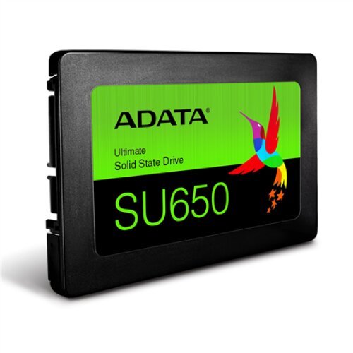 ADATA , Ultimate SU650 , 512 GB , SSD form factor 2.5 , Solid-state drive interface SATA 6Gb/s , Read speed 520 MB/s , Write speed 450 MB/s