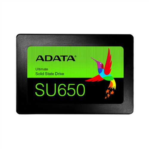 ADATA , Ultimate SU650 , 512 GB , SSD form factor 2.5 , Solid-state drive interface SATA 6Gb/s , Read speed 520 MB/s , Write speed 450 MB/s